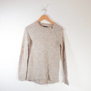 Abercrombie Fitch Womens Sweater Size‎ 2XS Gray Baselayer Thermal Crewneck AF